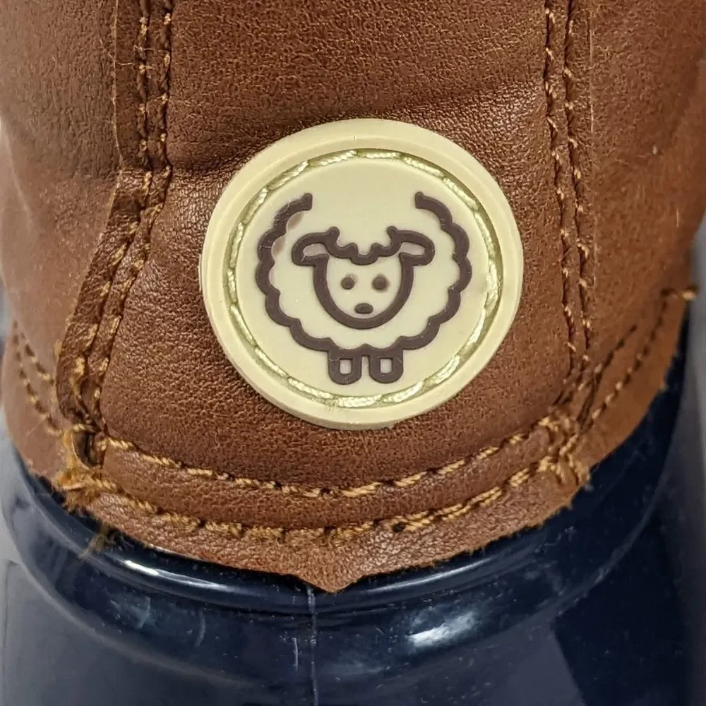 Adrienne Vittadini adrienne vittadini® girls navy peral duck boots help